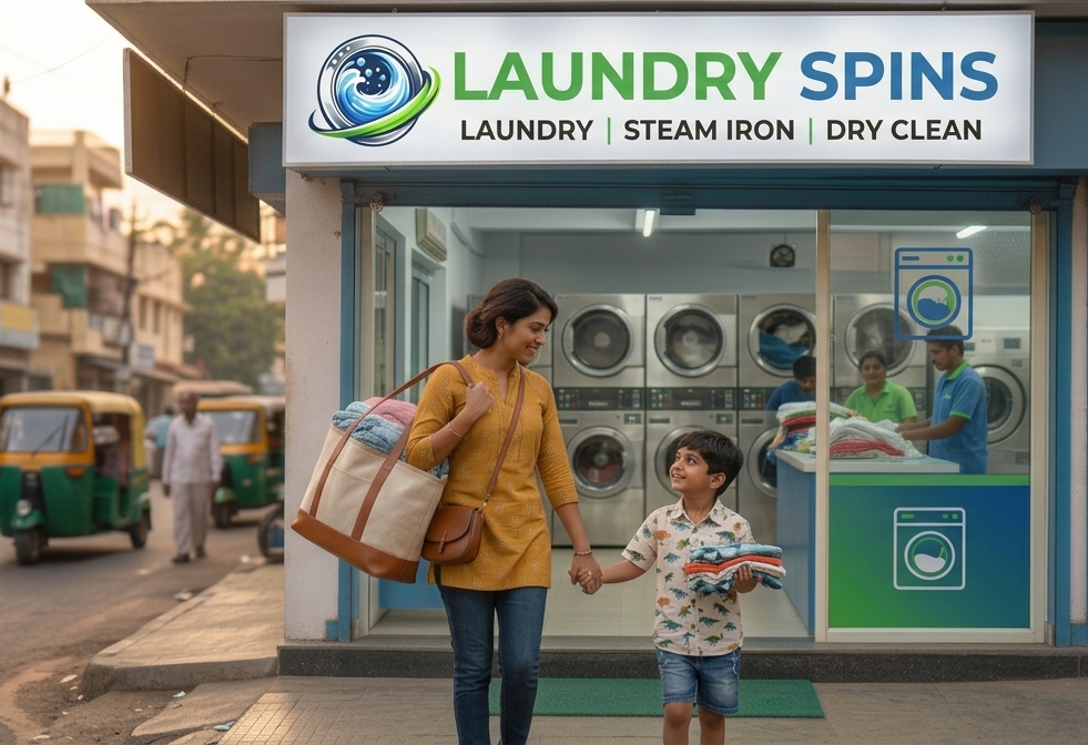 Laundry Spins Premium Storefront